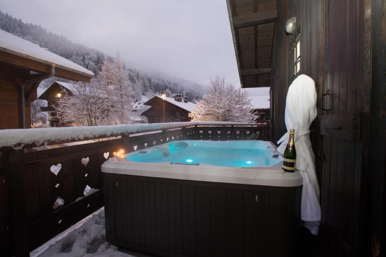 Simply Morzine - Chalet Coeur De 莫尔济讷 外观 照片