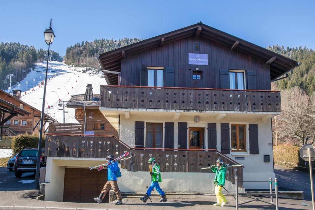 Simply Morzine - Chalet Coeur De 莫尔济讷 外观 照片